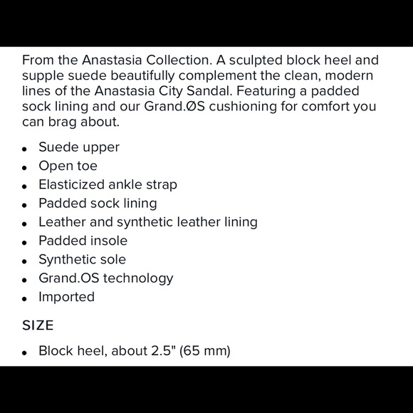 SOLD//Cole Haan Anastasia City Sandal - Picture 8 of 8